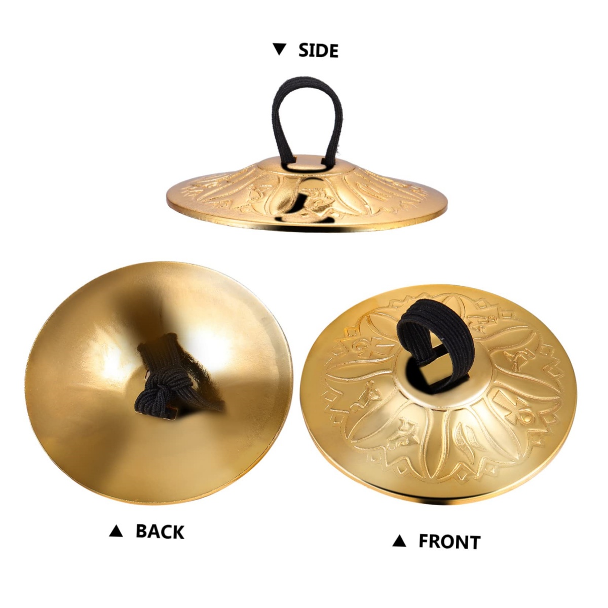4 Buah Simbal Jari Tembaga Min - Musical Instrument With Hand ulasan dan harga