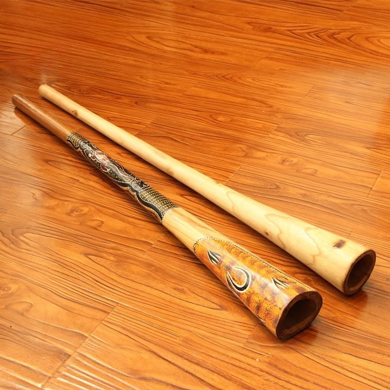 Didgeridoo Kayu Pipa Tiup Besa - Musical Instrument You Blow Into ulasan dan harga
