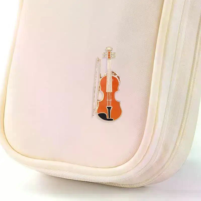 1 Buah Bros Enamel Orkestra Si - Musical Instrument Jewelry ulasan dan harga