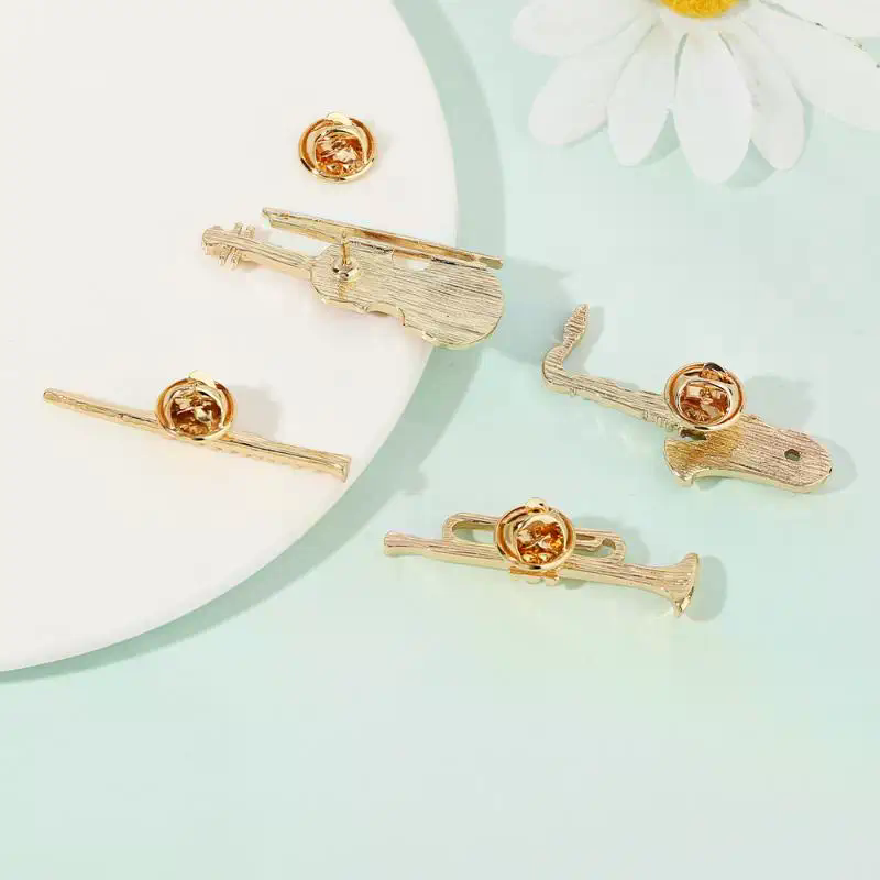 1 Buah Bros Enamel Orkestra Si - Musical Instrument Jewelry ulasan dan harga